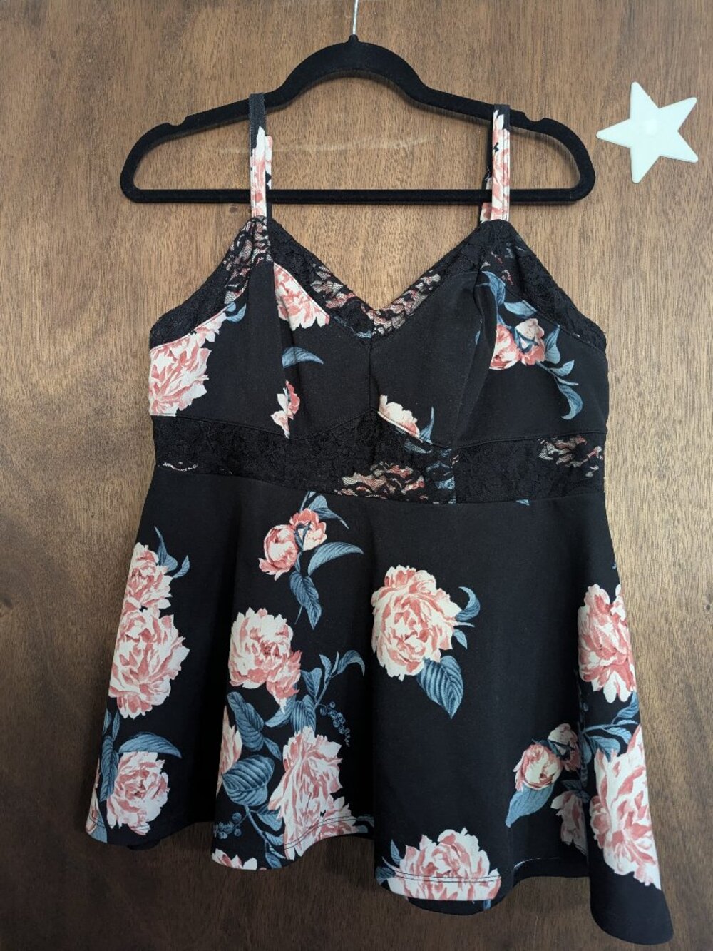 Torrid Sweetheart Neckline Tank Top with Lace